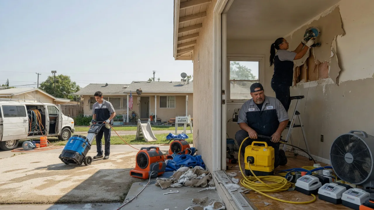 Water Damage Restoration in Angie, LA near me